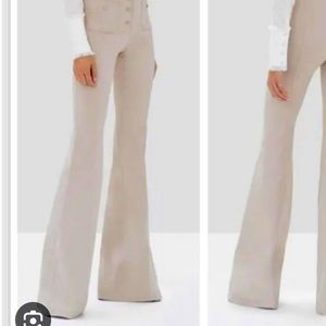 Alexis high waisted flares. Helena style. Button fly